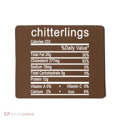 Chitterlings Mousepad