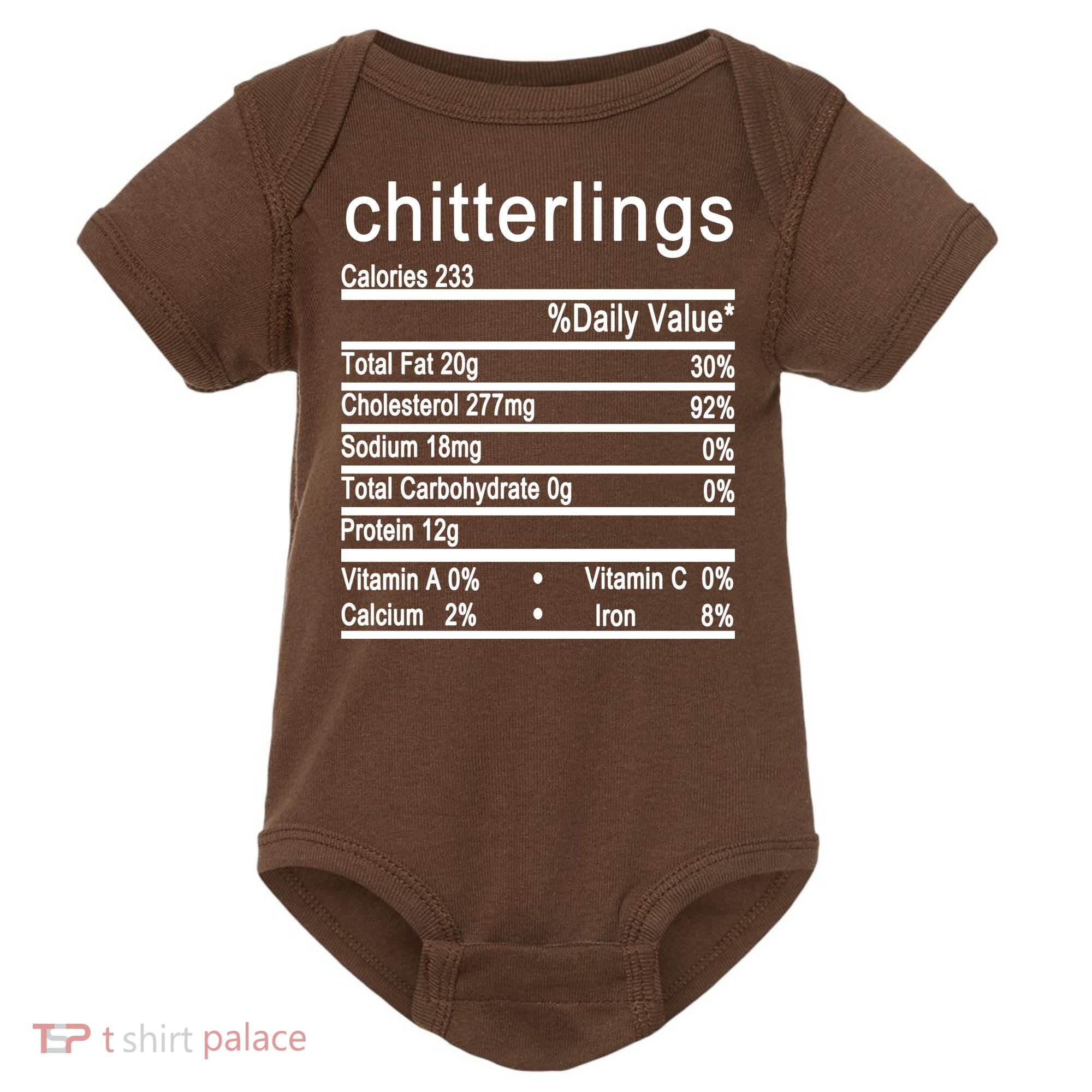 Chitterlings Baby Bodysuit