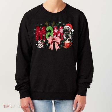 Cute Christmas Holiday Mama Women's Sweatshirt