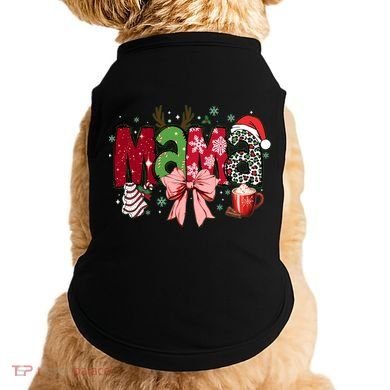 Cute Christmas Holiday Mama Doggie Tank