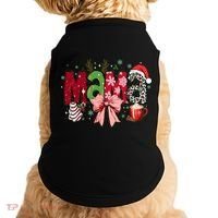 Cute Christmas Holiday Mama Doggie Tank thumb 0