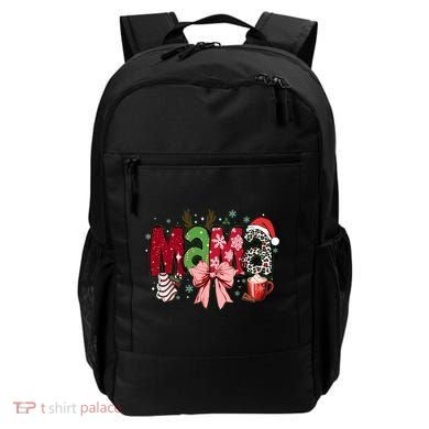 Cute Christmas Holiday Mama Backpack