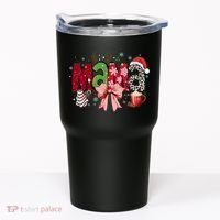 Cute Christmas Holiday Mama Tumbler thumb 0
