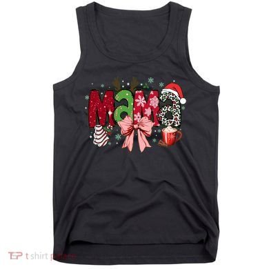 Cute Christmas Holiday Mama Tank Top