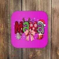 Cute Christmas Holiday Mama Coaster thumb 0