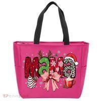 Cute Christmas Holiday Mama Tote Bag thumb 0