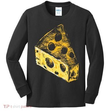 Cheese Kids Long Sleeve Shirt