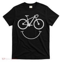 Cute Cycling Happy Face Gift T-Shirt thumb 0