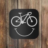 Cute Cycling Happy Face Gift Coaster thumb 0