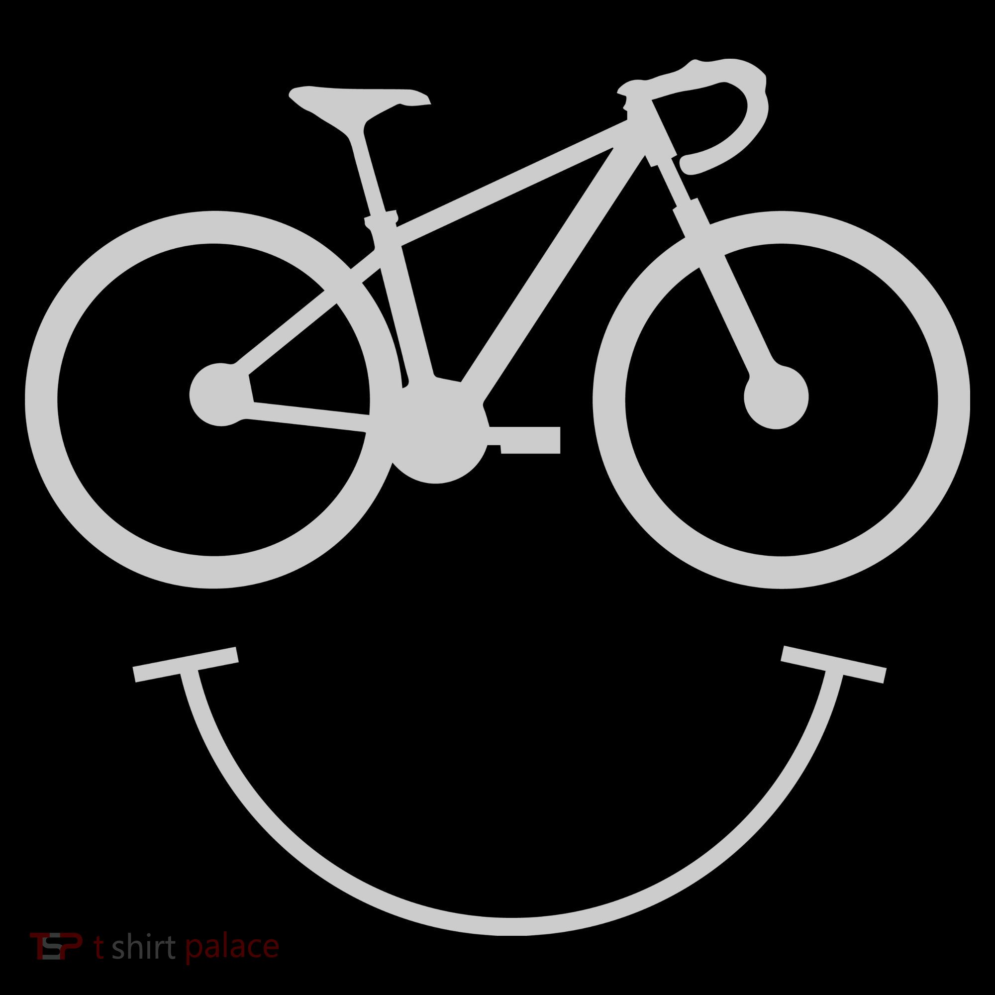 Cute Cycling Happy Face Gift Women's Hoodie