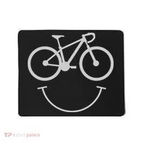 Cute Cycling Happy Face Gift Mousepad thumb 0
