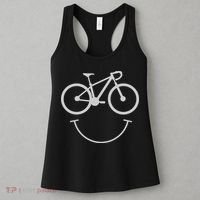 Cute Cycling Happy Face Gift Women's Tank Top thumb 3