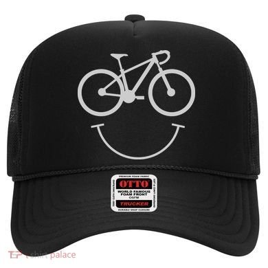 Cute Cycling Happy Face Gift Hat