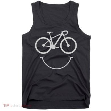 Cute Cycling Happy Face Gift Tank Top