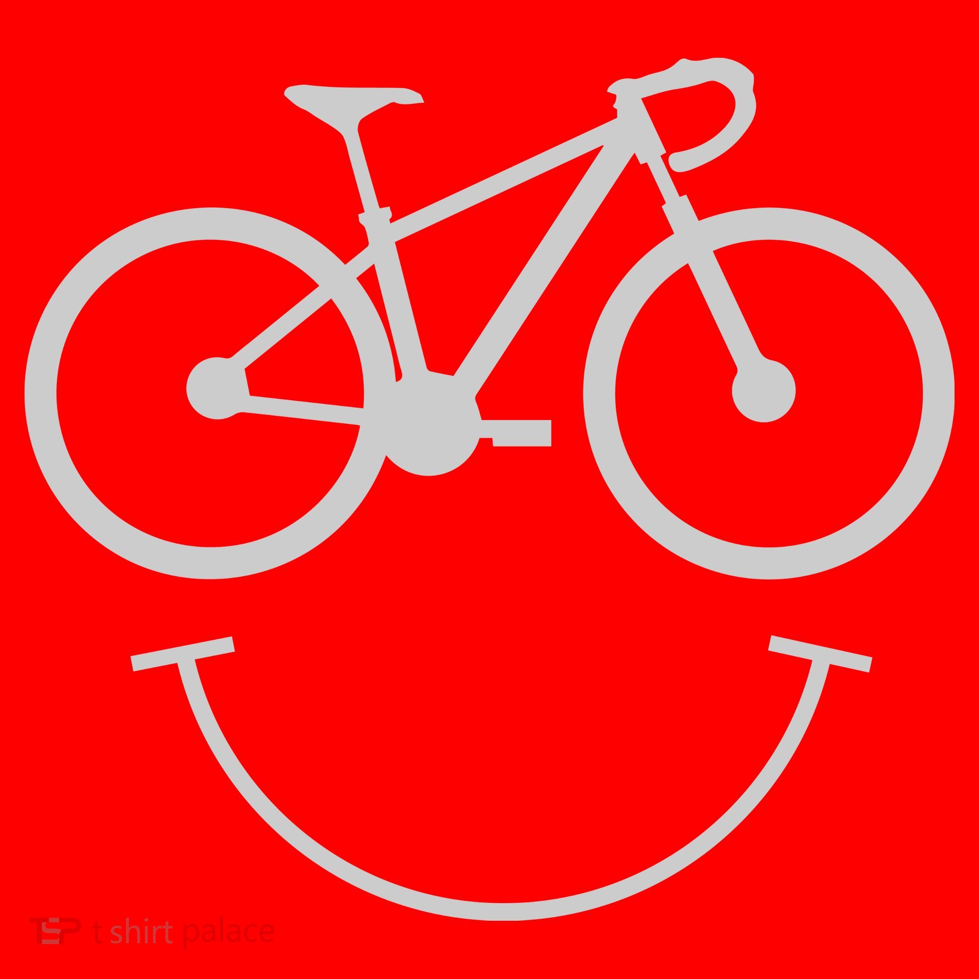 Cute Cycling Happy Face Gift Santa Hat