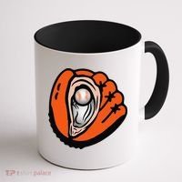 Chesapeake-Oyster-Catchers-Baseball Coffee Mug thumb 1