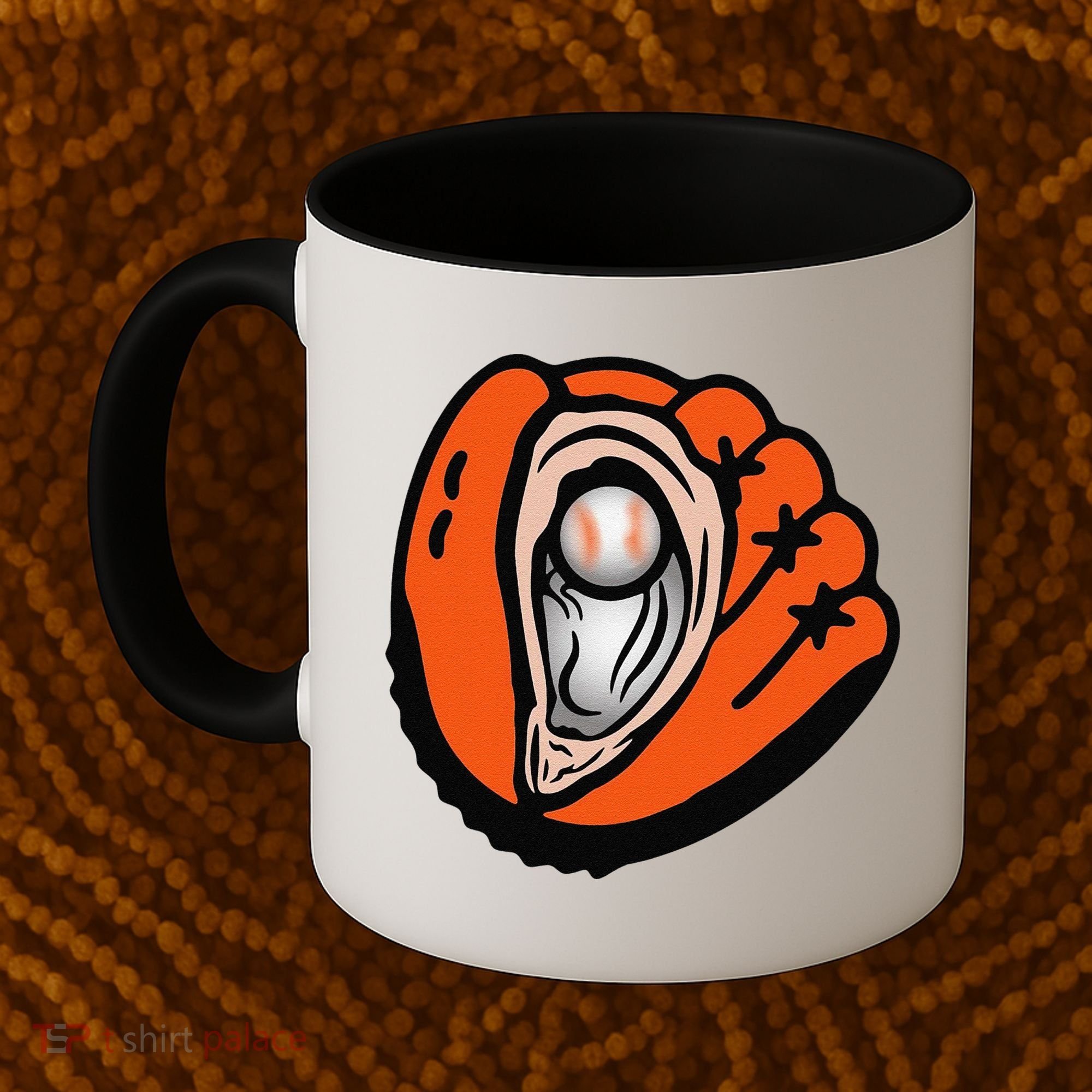 Chesapeake-Oyster-Catchers-Baseball Coffee Mug
