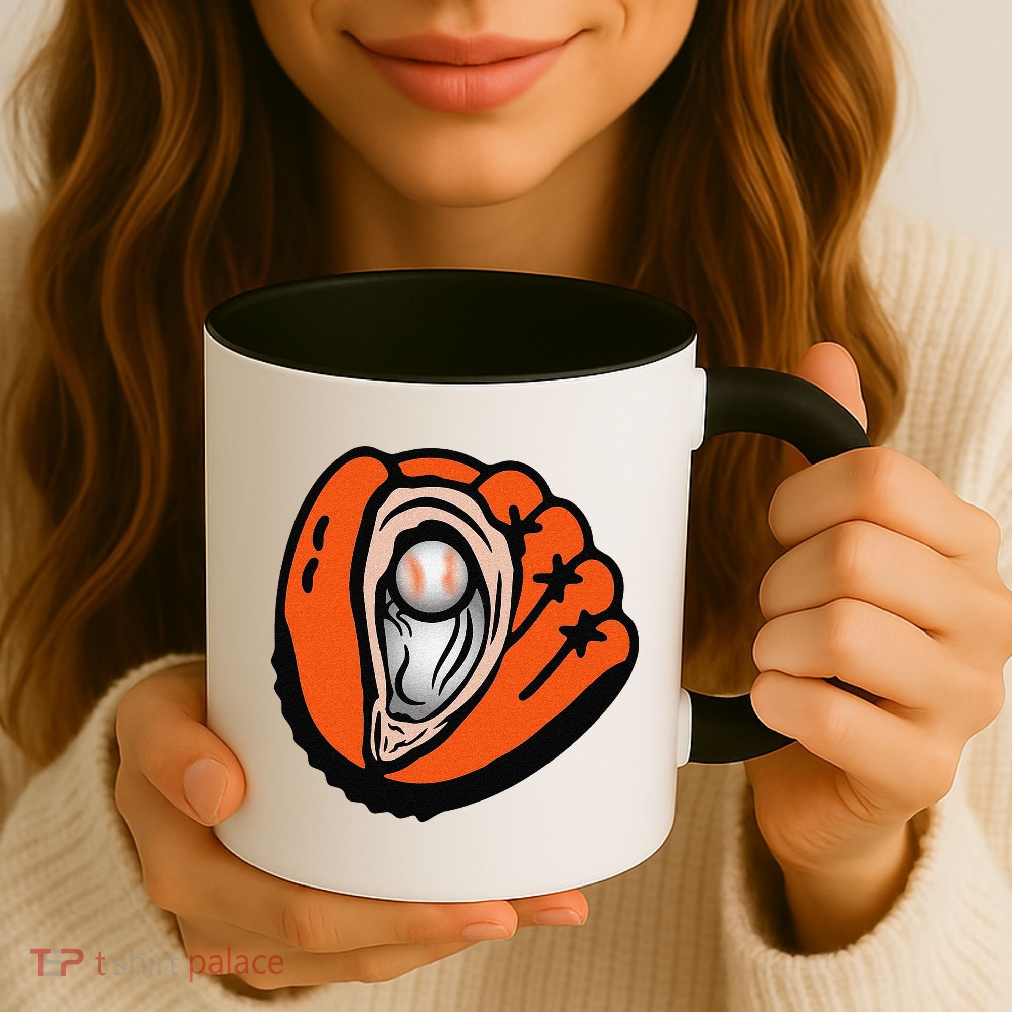 Chesapeake-Oyster-Catchers-Baseball Coffee Mug