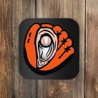Chesapeake-Oyster-Catchers-Baseball Coaster thumb 0