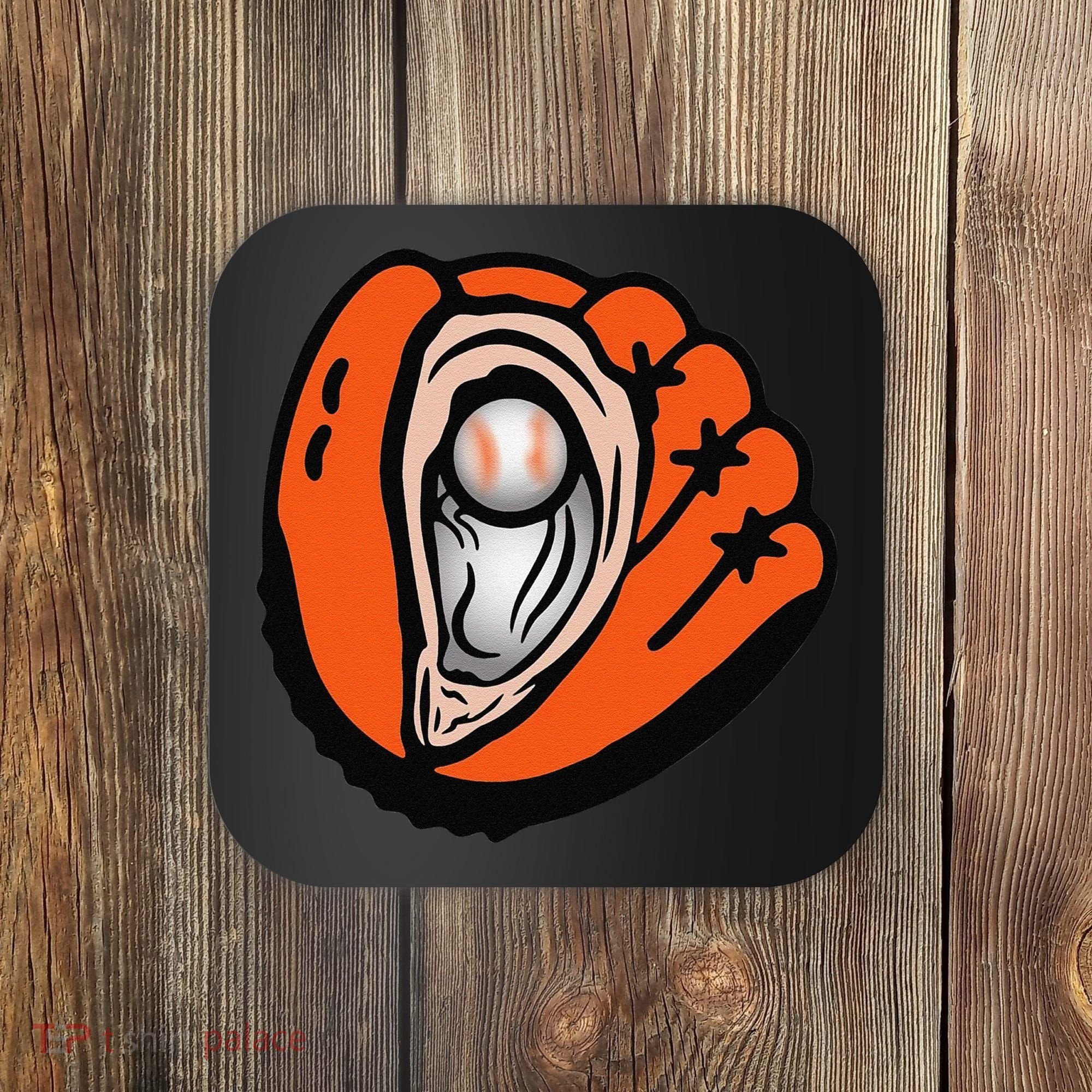 Chesapeake-Oyster-Catchers-Baseball Coaster
