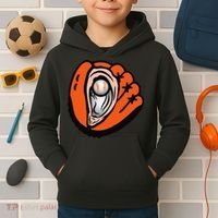 Chesapeake-Oyster-Catchers-Baseball Kids Hoodie thumb 2