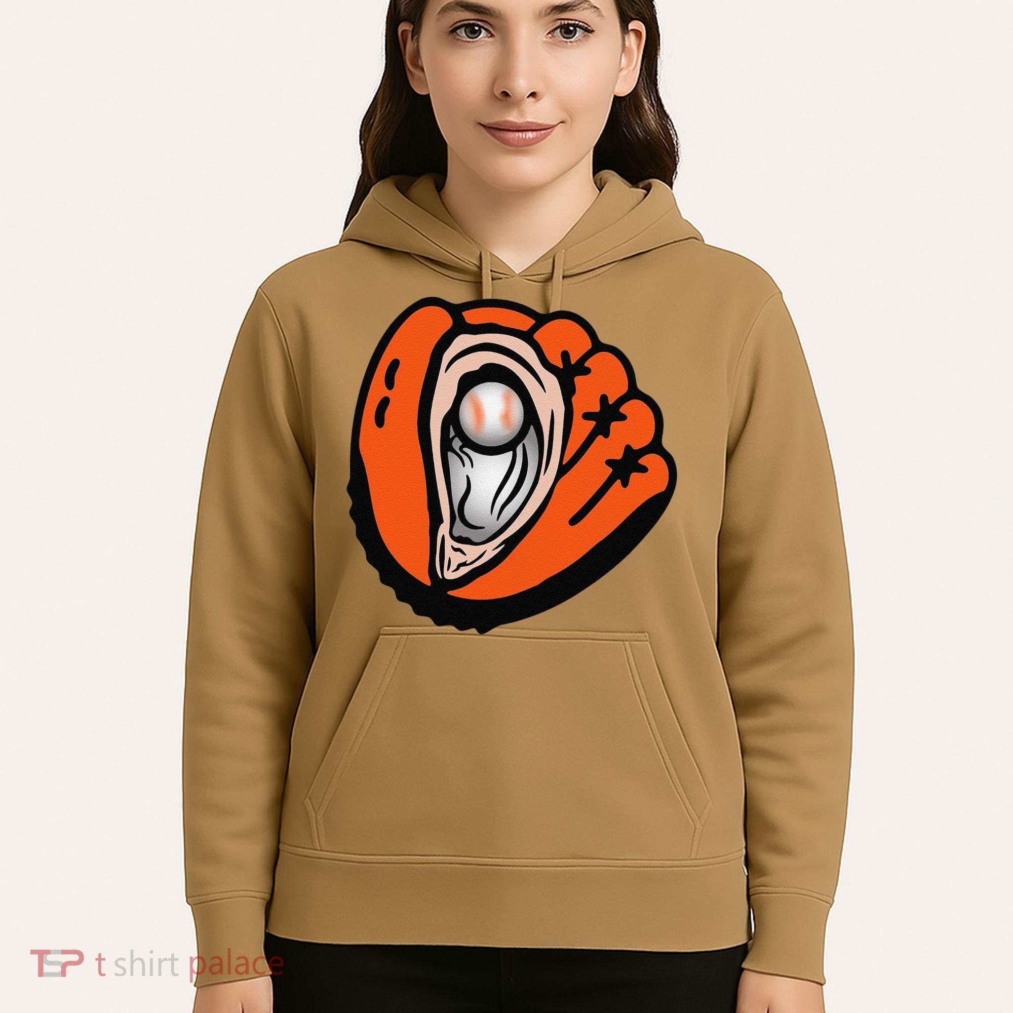 Chesapeake-Oyster-Catchers-Baseball Hoodie