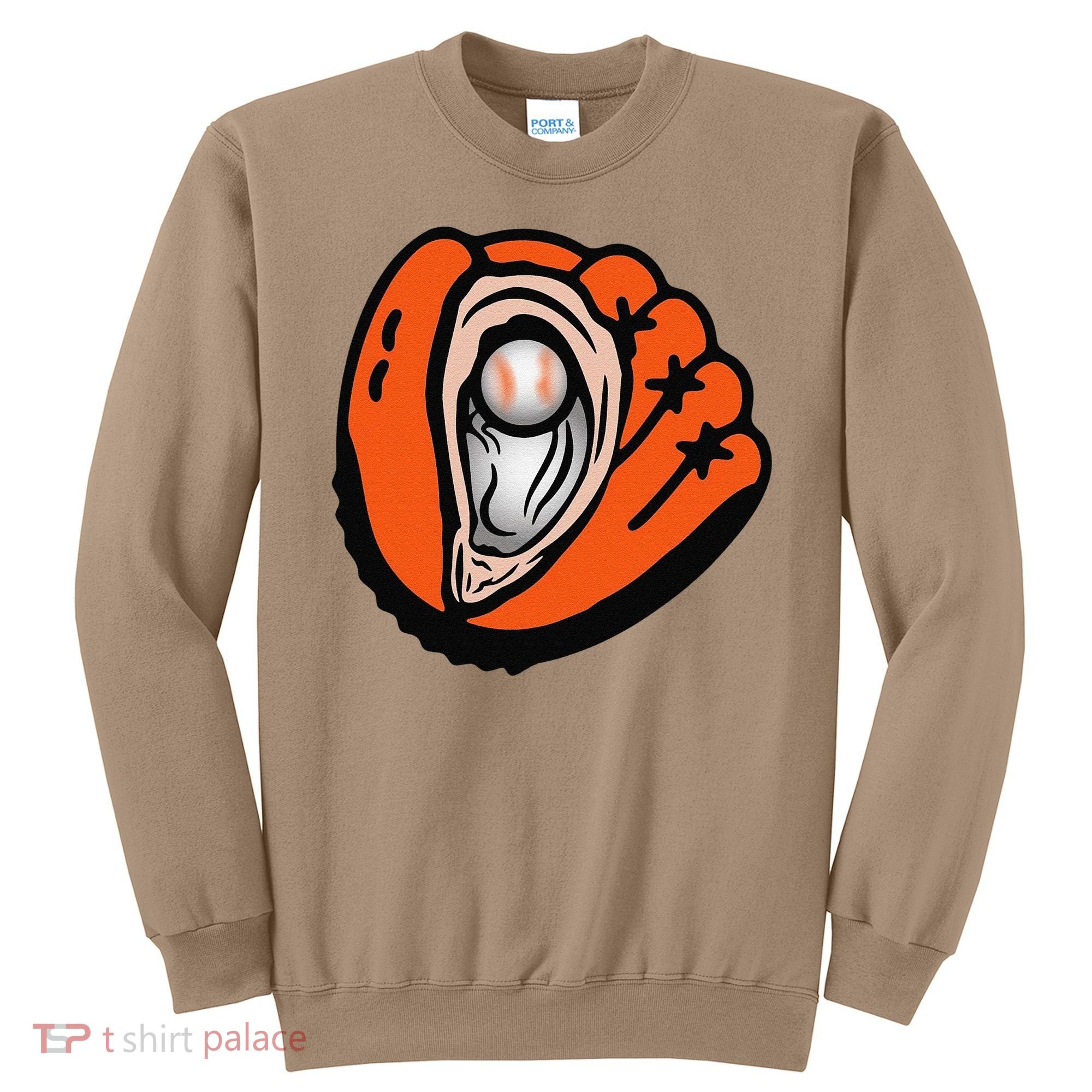 Chesapeake-Oyster-Catchers-Baseball Sweatshirt
