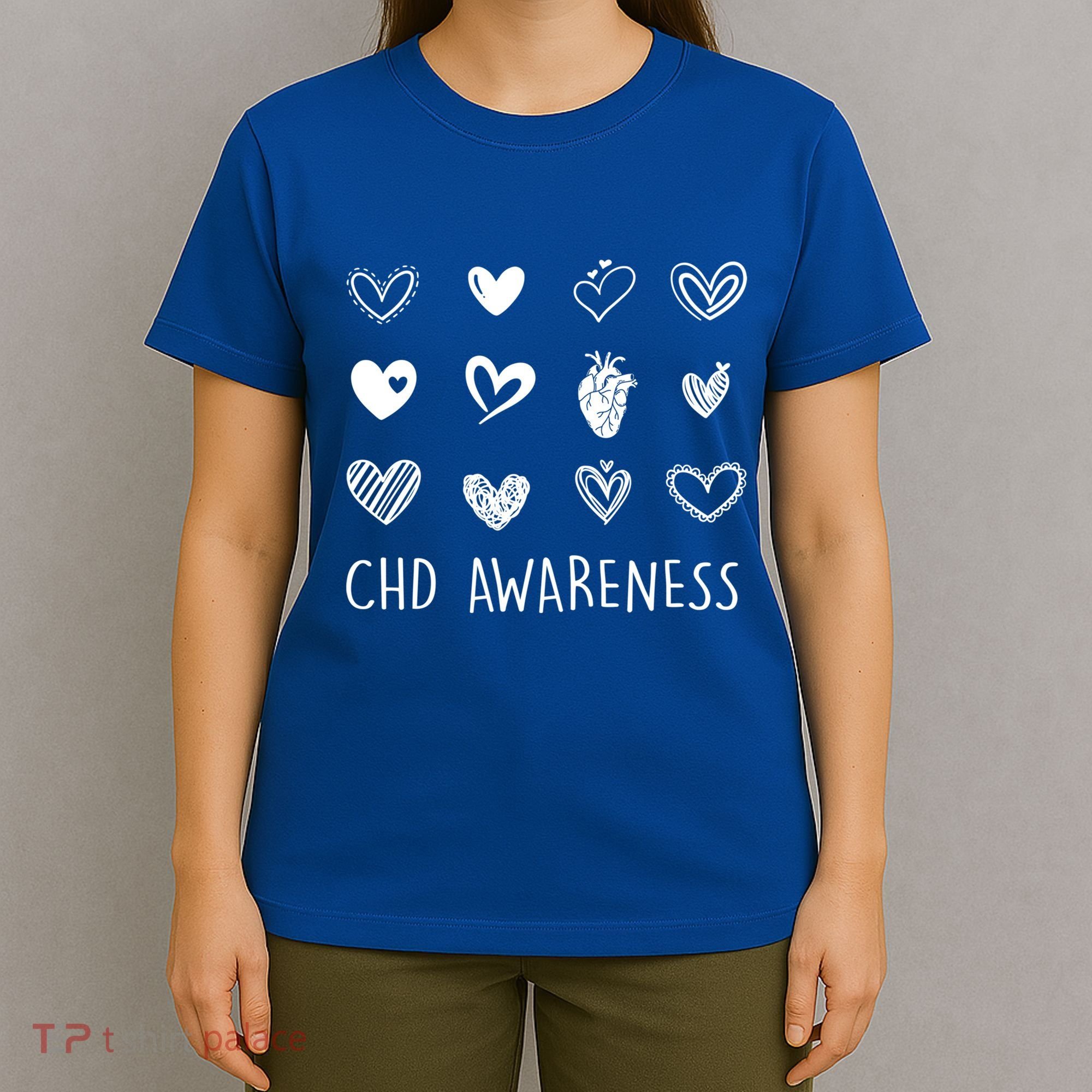 Chd Congenital Heart Disease Awareness Great Gift T-Shirt