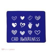 Chd Congenital Heart Disease Awareness Great Gift Mousepad thumb 0