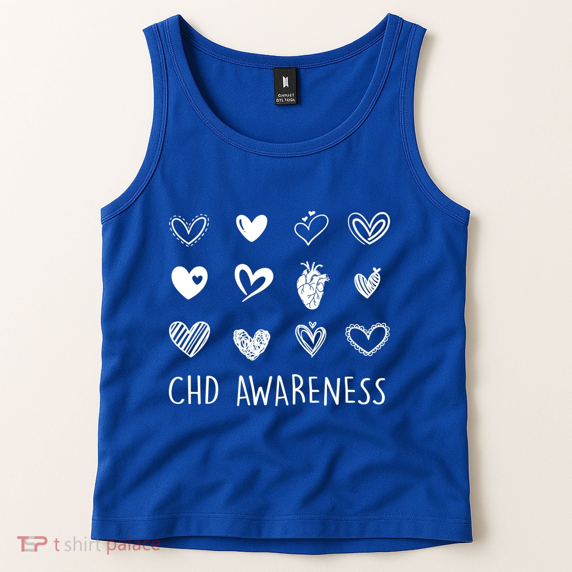 Chd Congenital Heart Disease Awareness Great Gift Tank Top