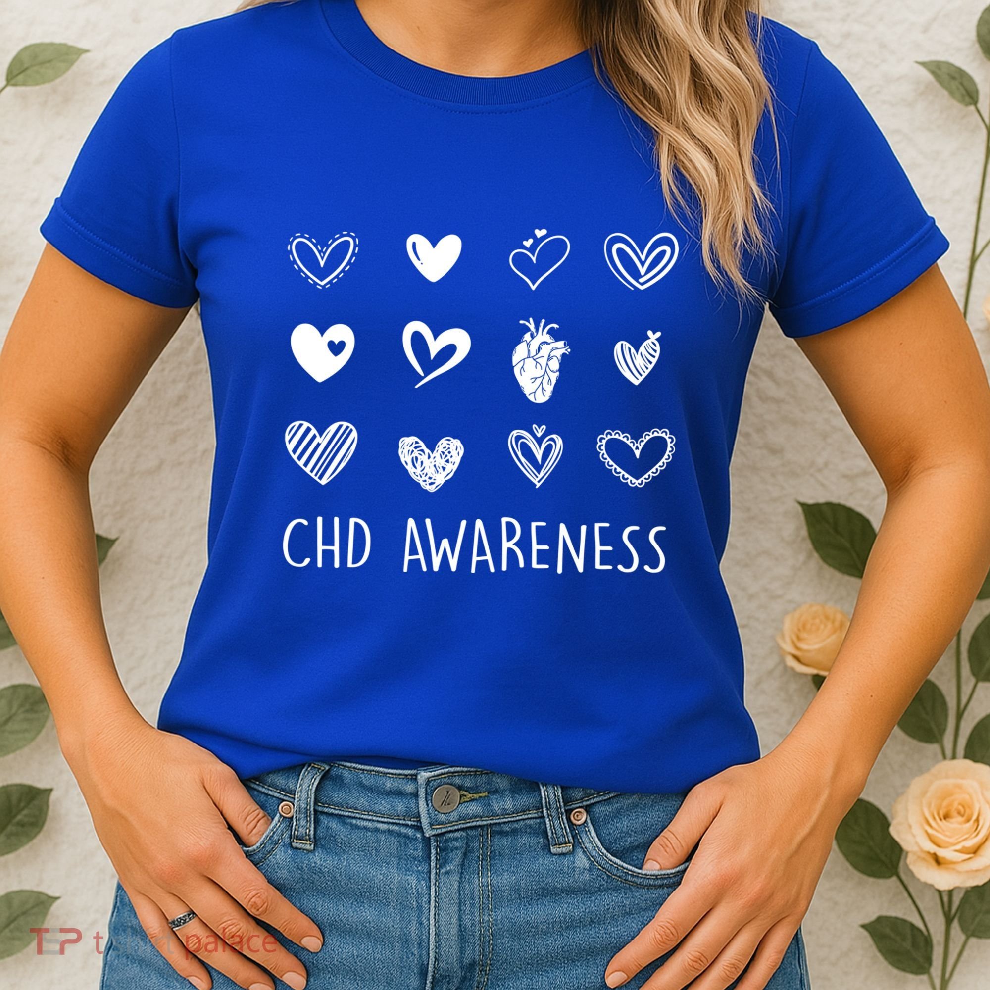 Chd Congenital Heart Disease Awareness Great Gift Women's T-Shirt