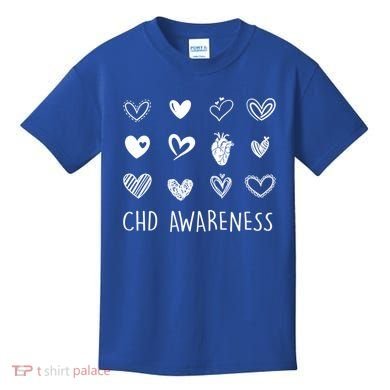 Chd Congenital Heart Disease Awareness Great Gift Kids T-Shirt