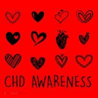 Chd Congenital Heart Disease Awareness Great Gift Santa Hat thumb 1