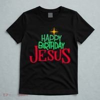 Christian Christmas HAPPY BIRTHDAY JESUS Women Men Kids Gift T-Shirt thumb 5