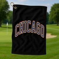 Chicago Golf Towel thumb 1