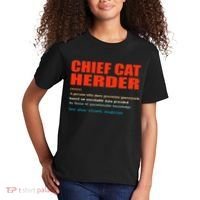 Chief Cat Herder Definition Wizard Magician Kids T-Shirt thumb 2