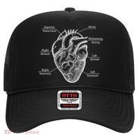 Cardiology Cardiologist Heart Anatomy Distressed Gift Hat thumb 0