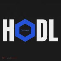 Chainlink Crypto Hodl Text Link Cryptocurrency Words Doggie Tank thumb 4