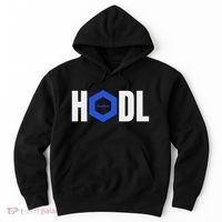 Chainlink Crypto Hodl Text Link Cryptocurrency Words Hoodie thumb 0