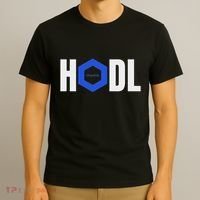 Chainlink Crypto Hodl Text Link Cryptocurrency Words T-Shirt thumb 3