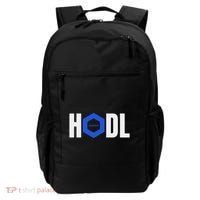 Chainlink Crypto Hodl Text Link Cryptocurrency Words Backpack thumb 0