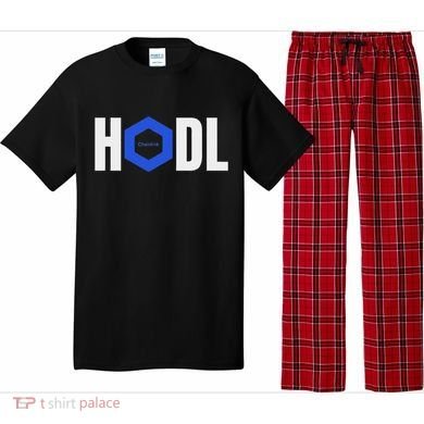 Chainlink Crypto Hodl Text Link Cryptocurrency Words Pajama Set