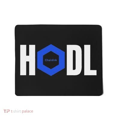 Chainlink Crypto Hodl Text Link Cryptocurrency Words Mousepad