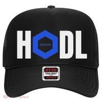 Chainlink Crypto Hodl Text Link Cryptocurrency Words Hat thumb 0