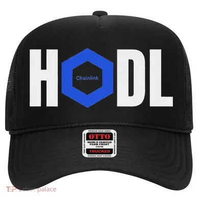 Chainlink Crypto Hodl Text Link Cryptocurrency Words Hat