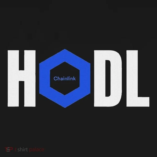 Chainlink Crypto Hodl Text Link Cryptocurrency Words Toddler Hoodie