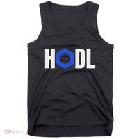 Chainlink Crypto Hodl Text Link Cryptocurrency Words Tank Top thumb 0