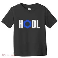 Chainlink Crypto Hodl Text Link Cryptocurrency Words Toddler T-Shirt thumb 0