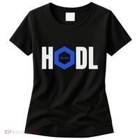 Chainlink Crypto Hodl Text Link Cryptocurrency Words Women's T-Shirt thumb 0