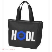 Chainlink Crypto Hodl Text Link Cryptocurrency Words Tote Bag thumb 3